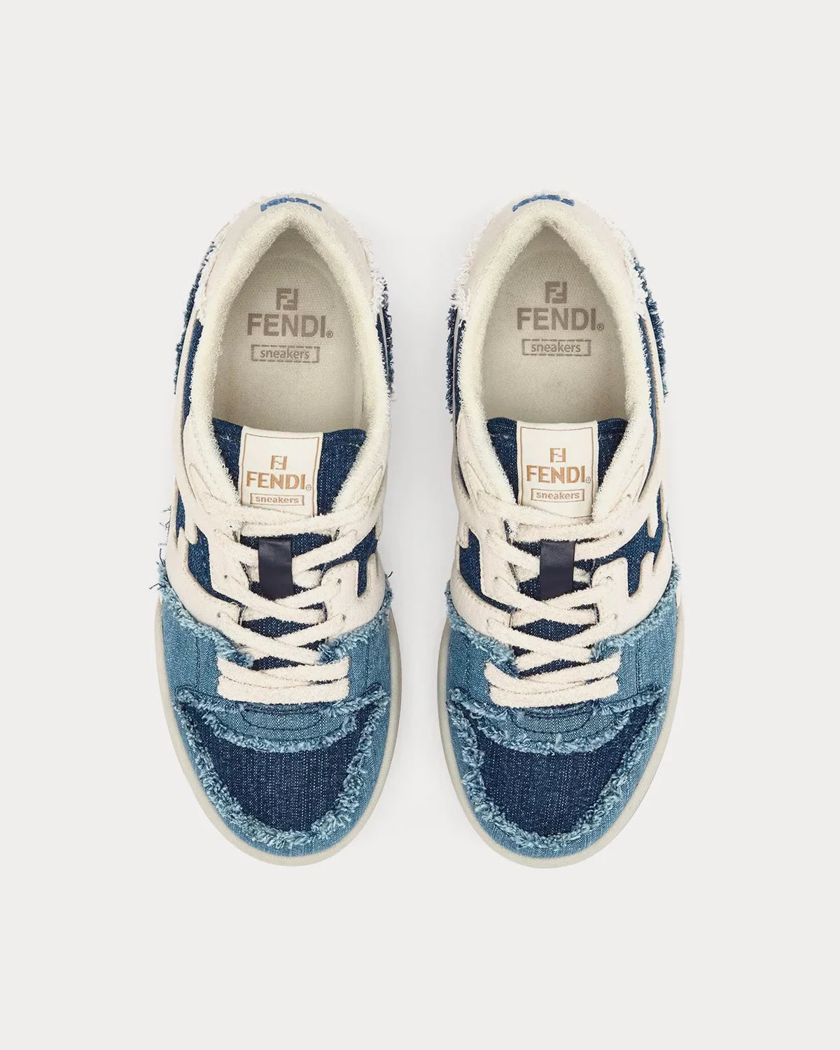 Match Denim Blue Low Top Sneakers