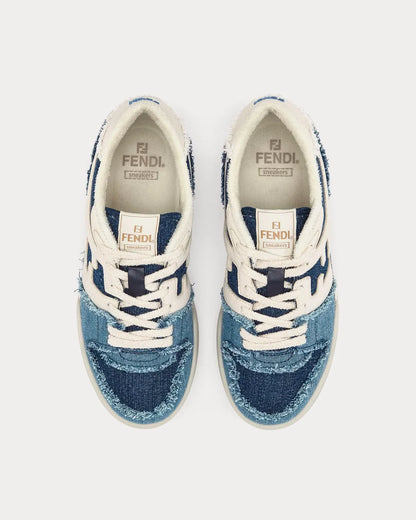 Match Denim Blue Low Top Sneakers