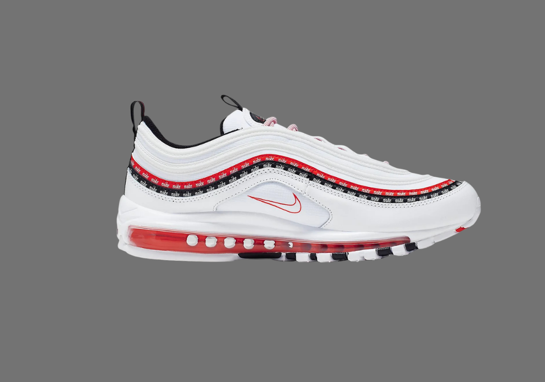 Air Max 97 Script Swoosh Pack White / University Red / Black