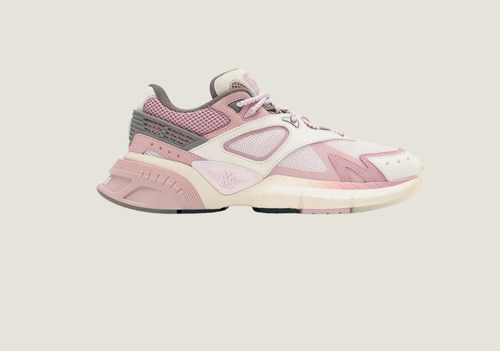 MA Runner Pink Low Top Sneakers Pink White Cream