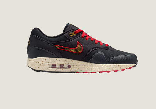 Air Max 1 "Pirates" Black/Coconut Milk/Gym Red
