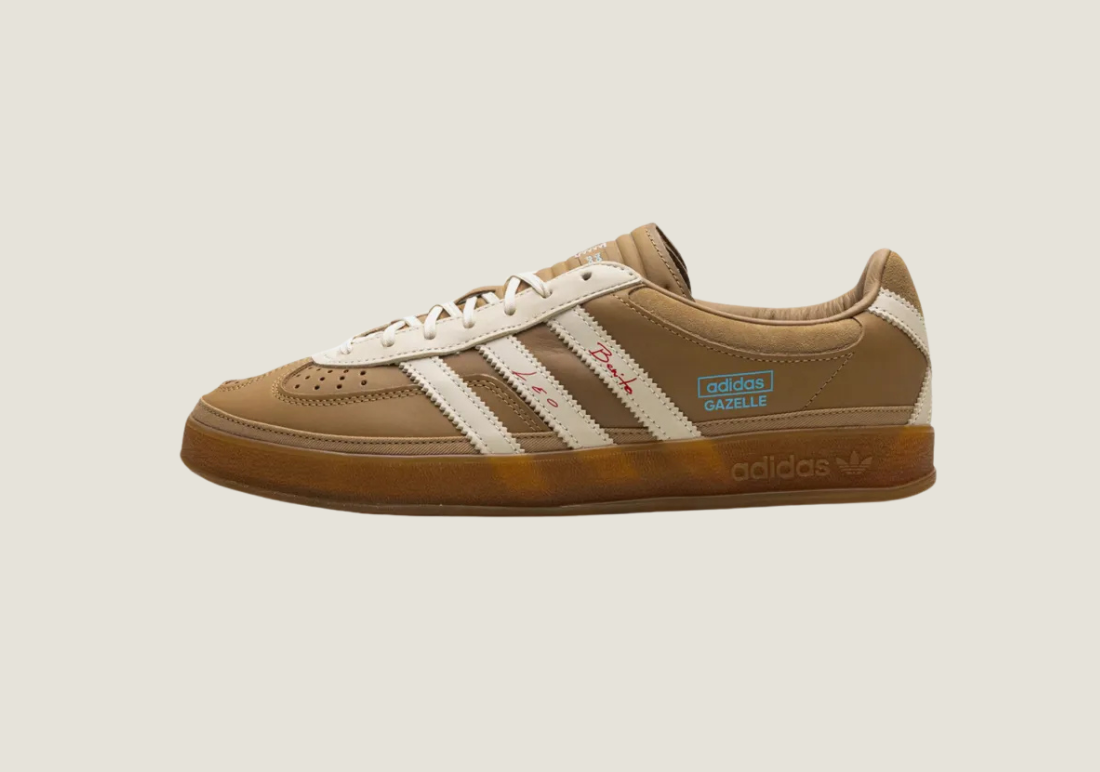Lionel x B-Bunny x Gazelle Indoor Tan / White