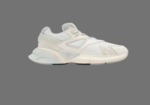 MA Runner White Low Top Sneakers White