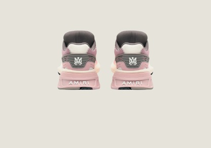 MA Runner Pink Low Top Sneakers Pink White Cream