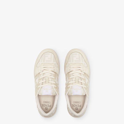 Match FF Low Top Sneakers – Cream