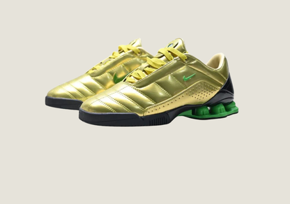 Total 90 Shox Secutor Maha Amsterdam Metallic Gold Green