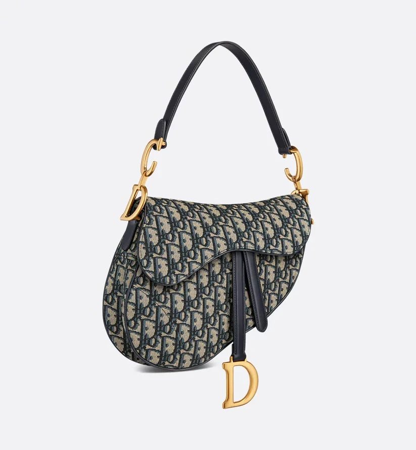 Saddle Bag With Strap - Blue Edition