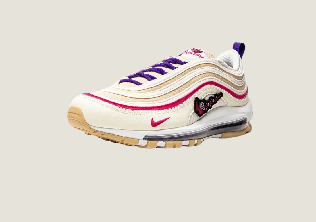 AIR MAX 97 SE "AIR SPRUNG" SESAME/ELECTRO PURPLE/COCONUT MILK/RUSH PINK