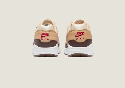Air Max 1 '87  Coconut Milk/Baroque Brown/Medium Soft Pink