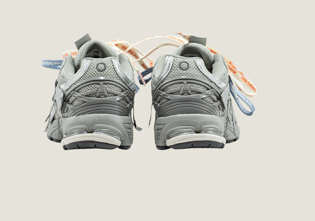 NB 1906A Double Laces Grey