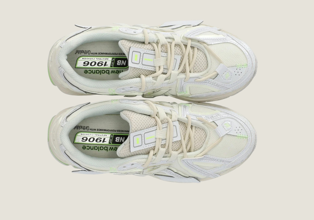 NB 1906A WHITE GREEN