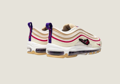 AIR MAX 97 SE "AIR SPRUNG" SESAME/ELECTRO PURPLE/COCONUT MILK/RUSH PINK