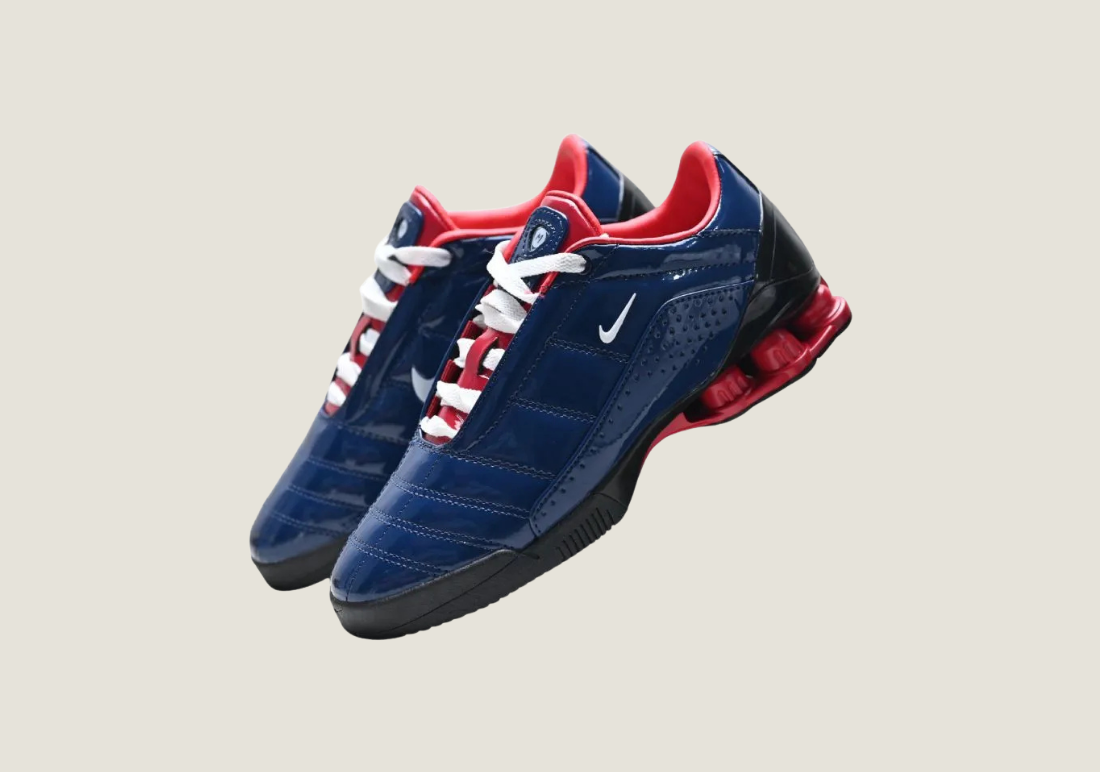 Total 90 Shox Secutor Maha Amsterdam Navy Red