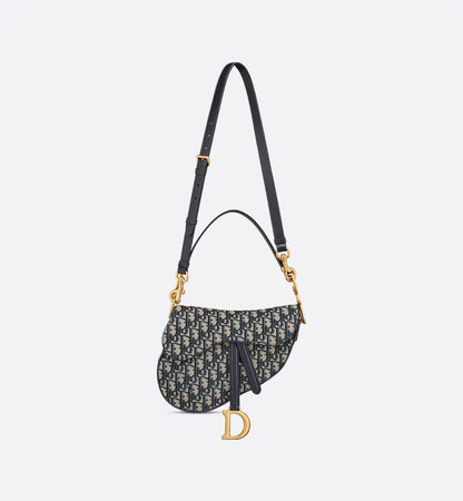Saddle Bag With Strap - Blue Edition