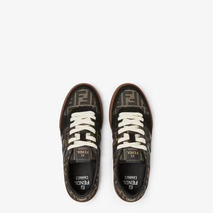 Match FF Low Top Sneakers – Brown