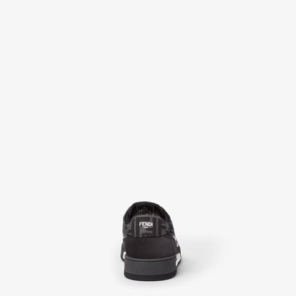Match FF Low Top Sneakers – Triple Black