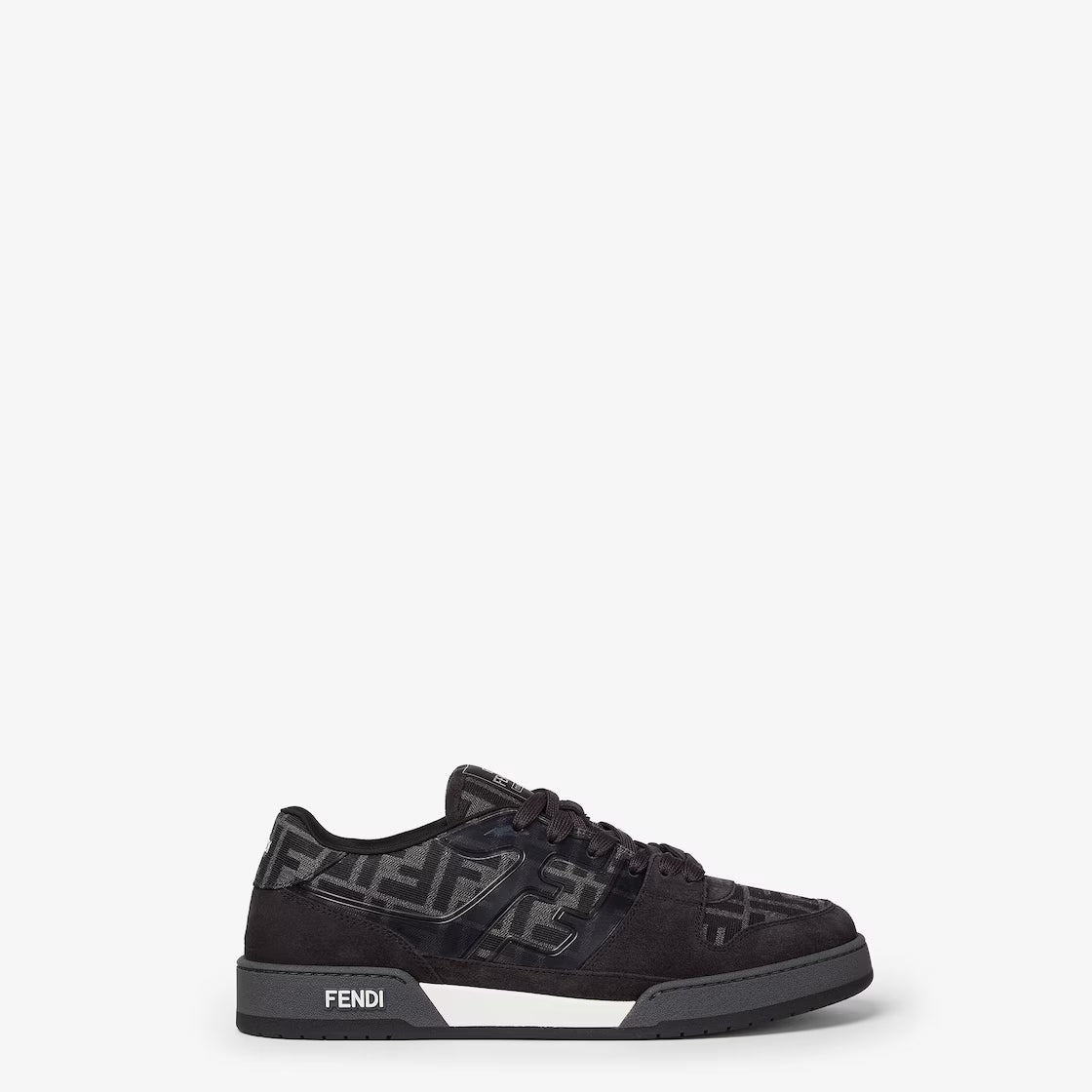 Match FF Low Top Sneakers – Triple Black