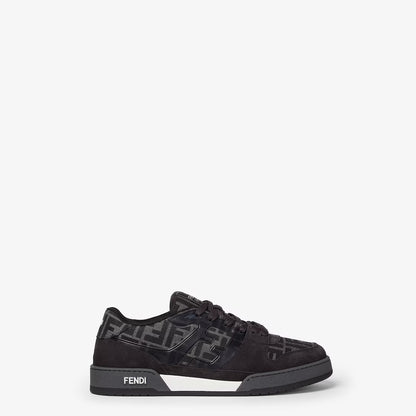 Match FF Low Top Sneakers – Triple Black