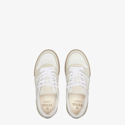 Match Low Top Sneakers – Cream & Beige