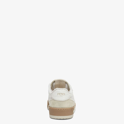 Match Low Top Sneakers – Cream & Beige