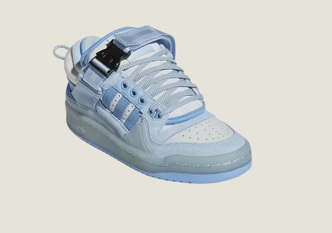 B-Bunny Forum Buckle Low "Blue Tint"