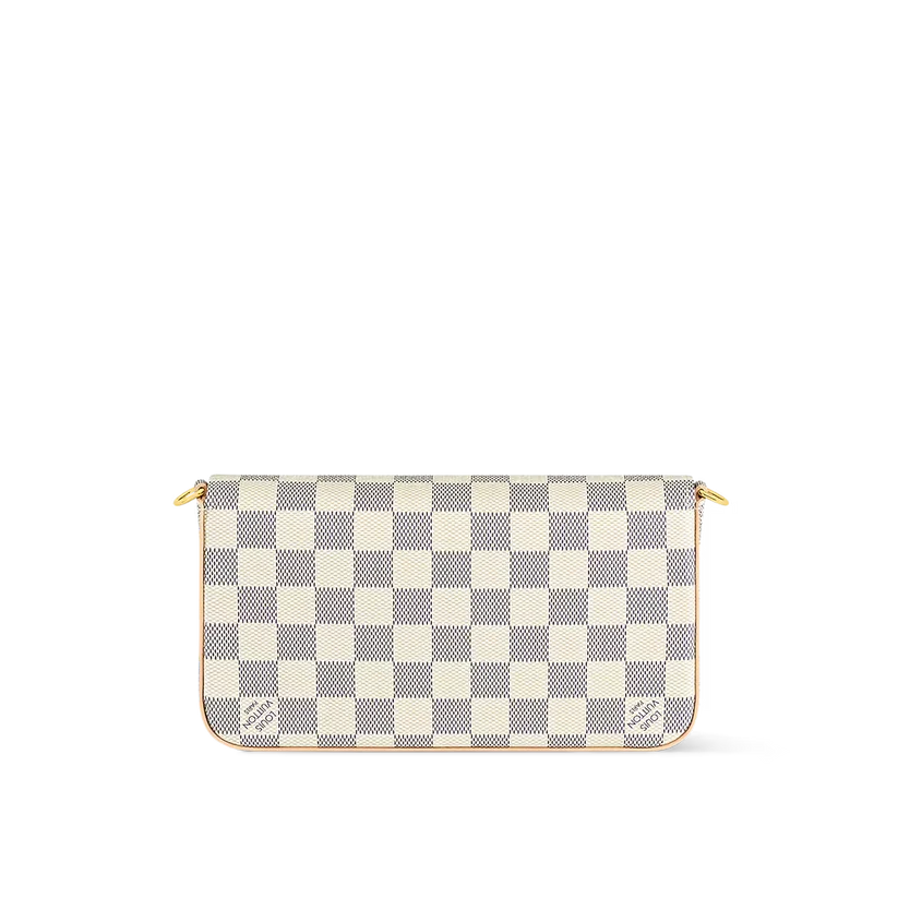 Felicie Pouch Checkered Beige
