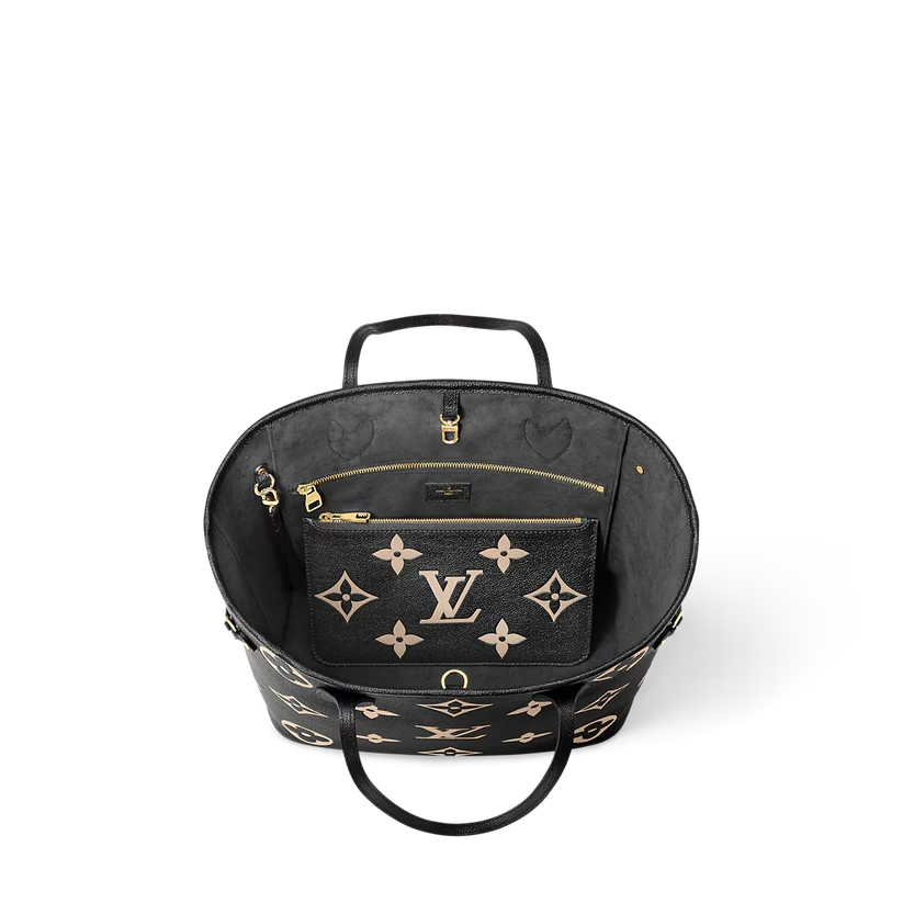 Never Full MM Monogram Empreinte Leather