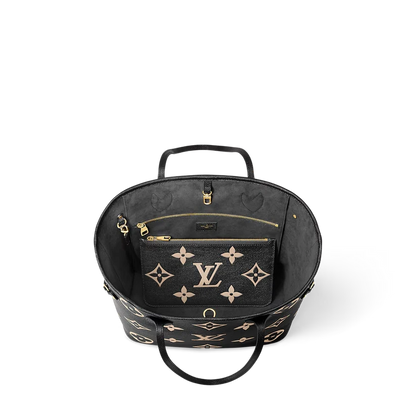 Never Full MM Monogram Empreinte Leather