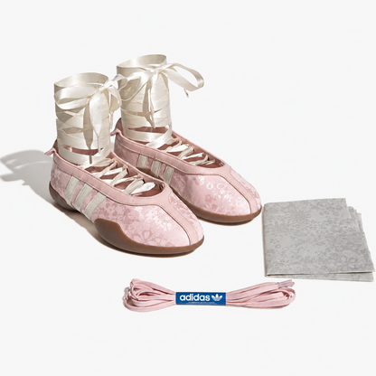 Taekwondo Mei Ballet soft pink floral-patterned
