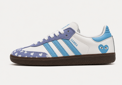 Samba X Cdg Blue