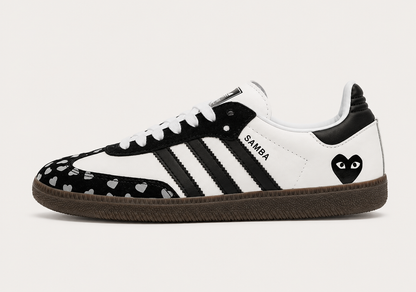 Samba X Cdg White/Black