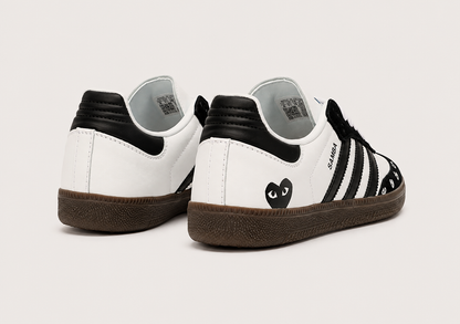 Samba X Cdg White/Black