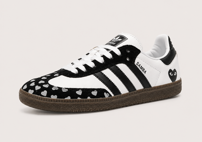 Samba X Cdg White/Black