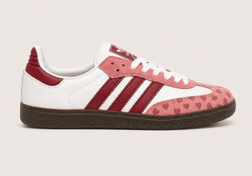 Samba X Cdg Red/White