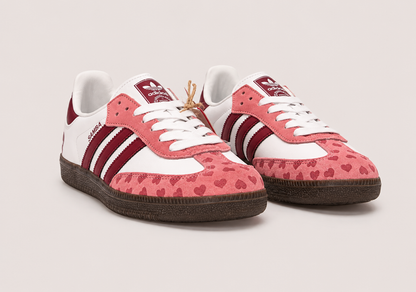 Samba X Cdg Red/White