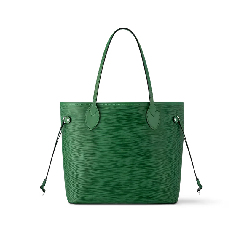 Never Full MM Green Epi Leather