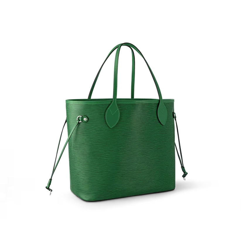 Never Full MM Green Epi Leather