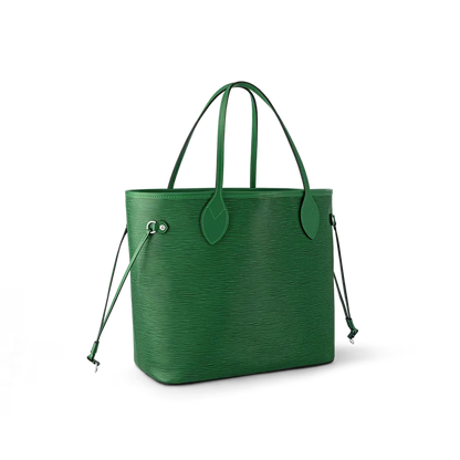 Never Full MM Green Epi Leather