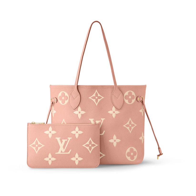 Never Full MM Monogram Empreinte Leather