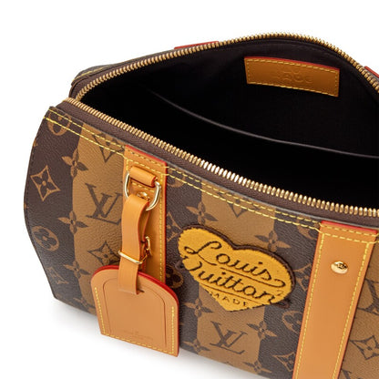 Nigo Brown Coated Canvas