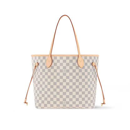 Never Full MM Damier Azur Canva
