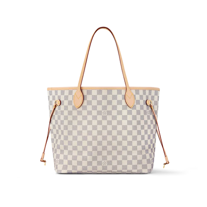 Never Full MM Damier Azur Canva