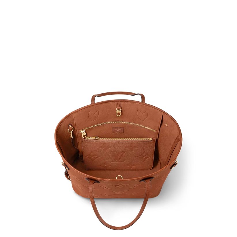 Never Full MM Monogram Empreinte Leather