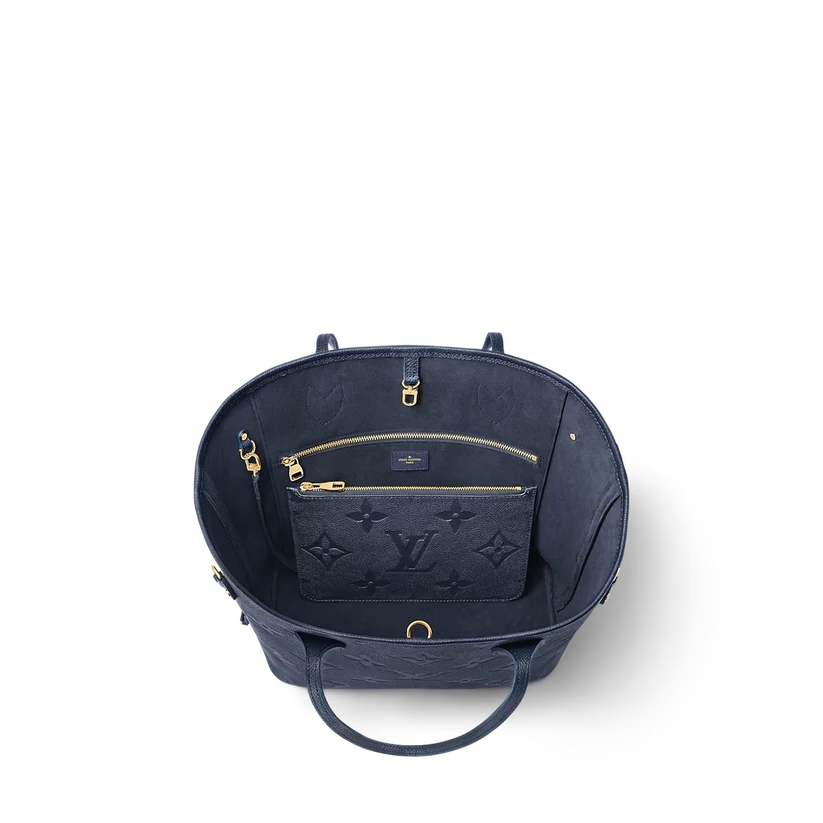 Never Full MM Monogram Empreinte Leather