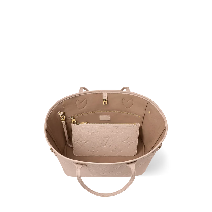 Never Full MM Monogram Empreinte Leather
