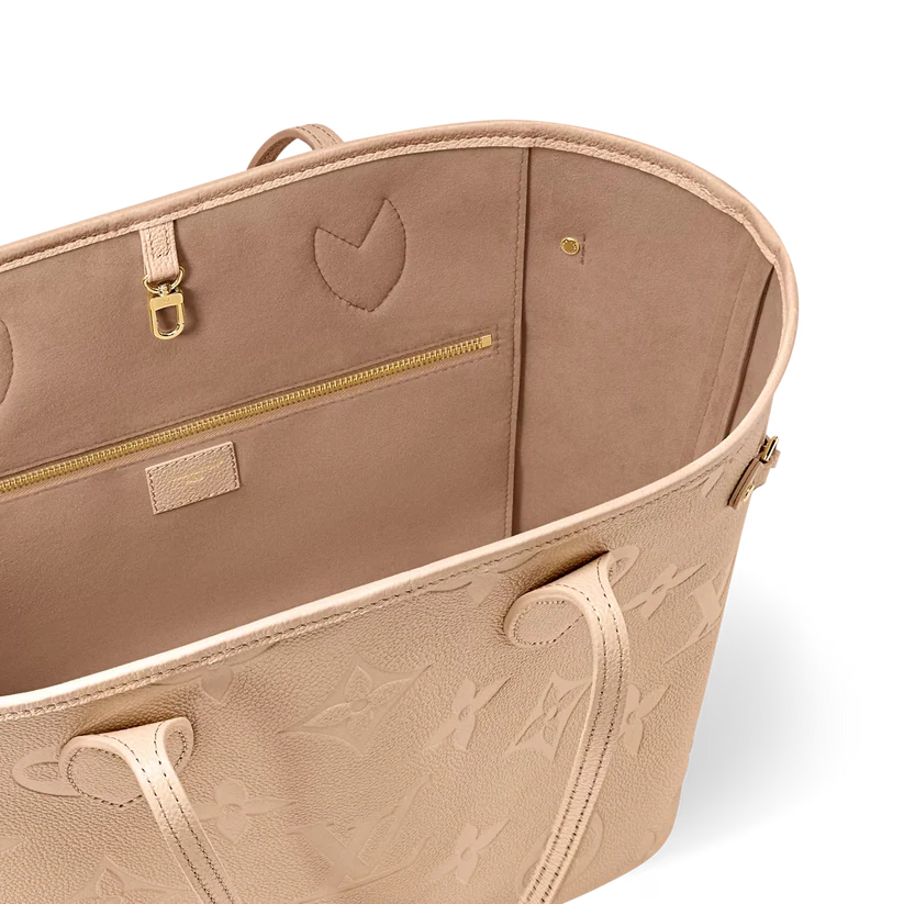 Never Full MM Monogram Empreinte Leather