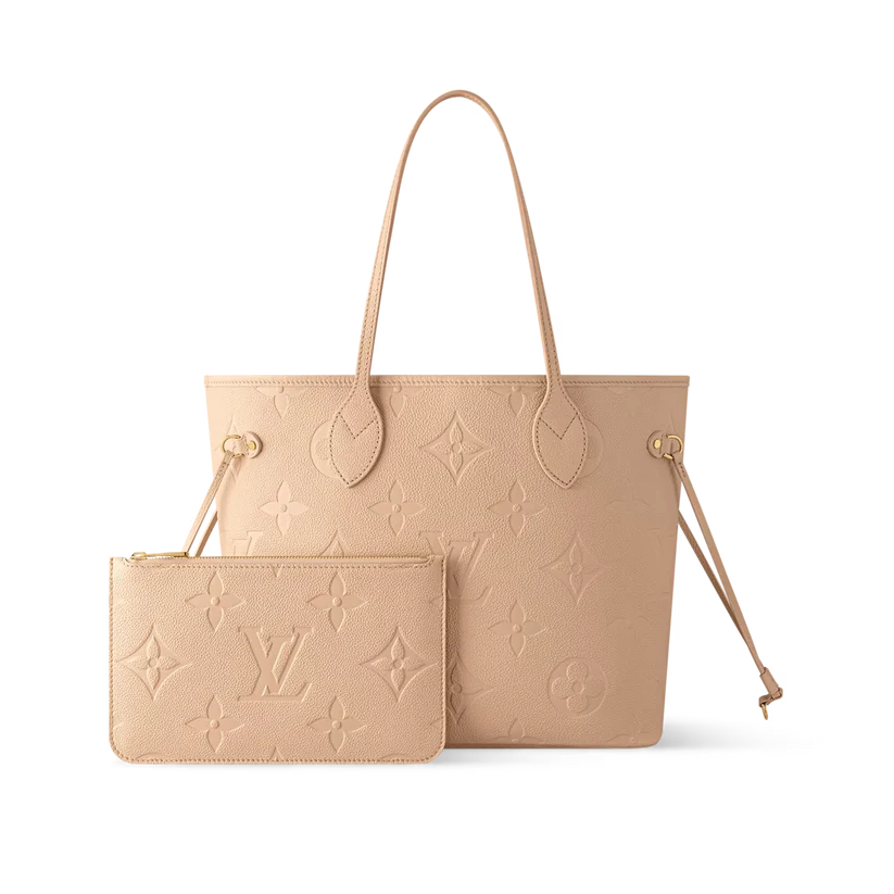 Never Full MM Monogram Empreinte Leather