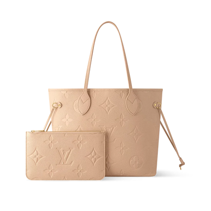 Never Full MM Monogram Empreinte Leather