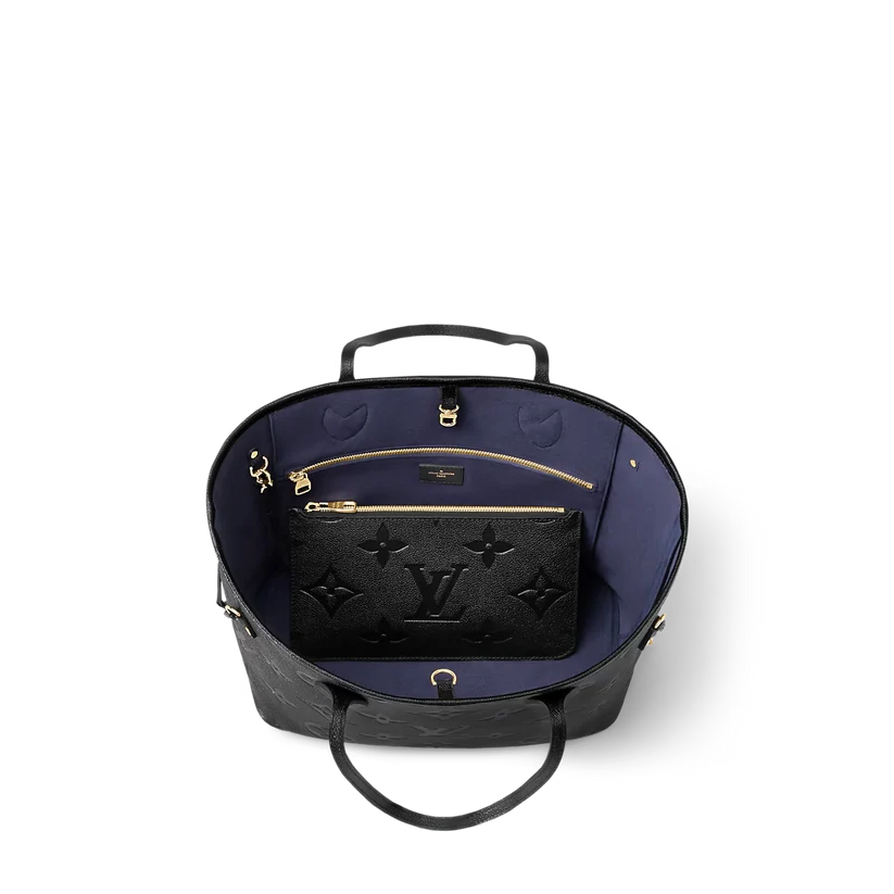 Never Full MM Monogram Empreinte Leather