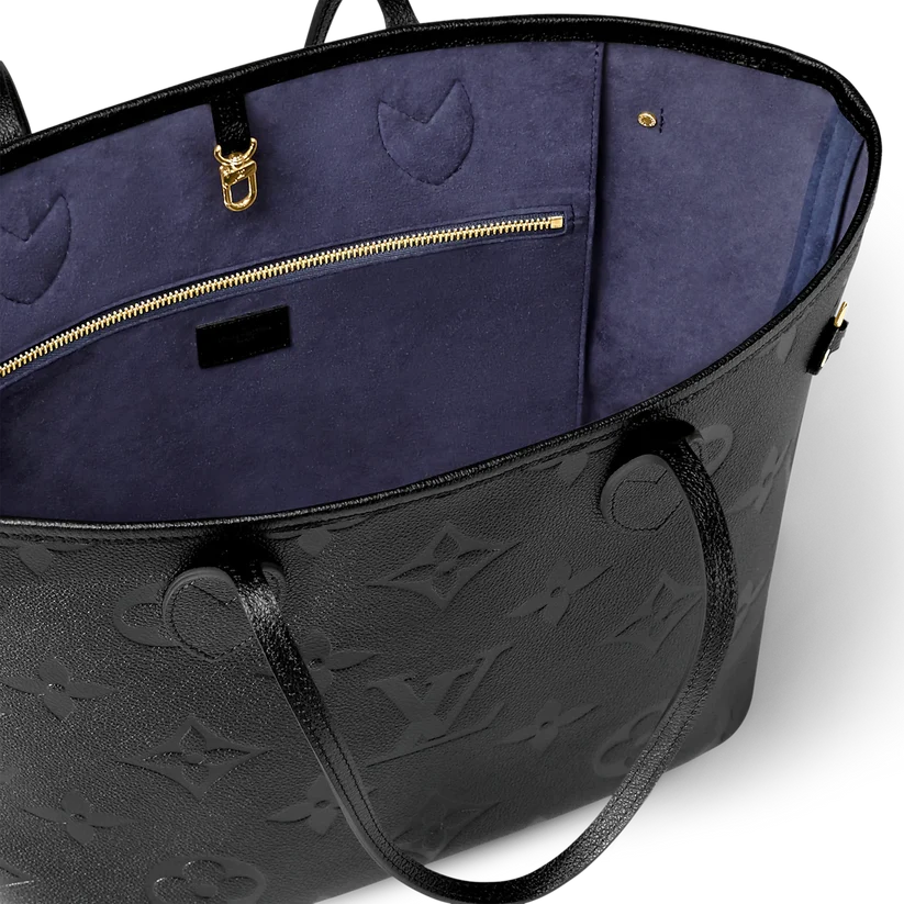 Never Full MM Monogram Empreinte Leather